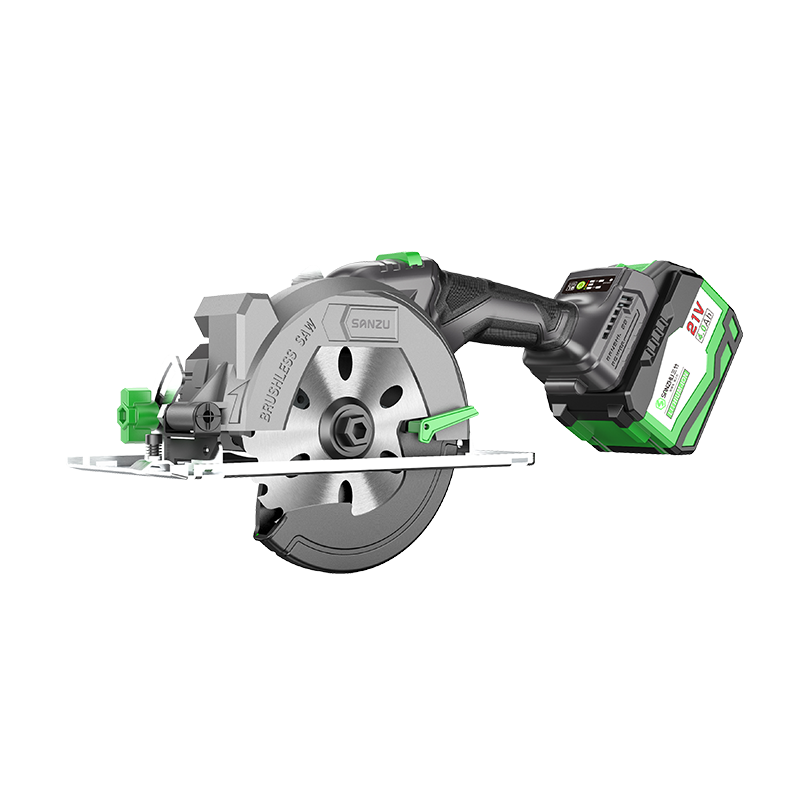 Saw circulaire électrique de lithium sans balais de 140 mm 21V